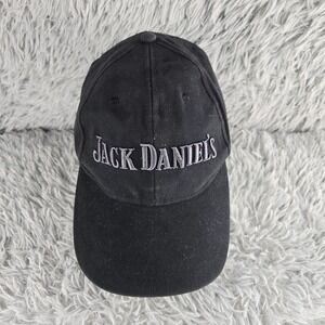 Jack‎ Daniels Black Embroidered Baseball Cap One Size Fits All Cotton